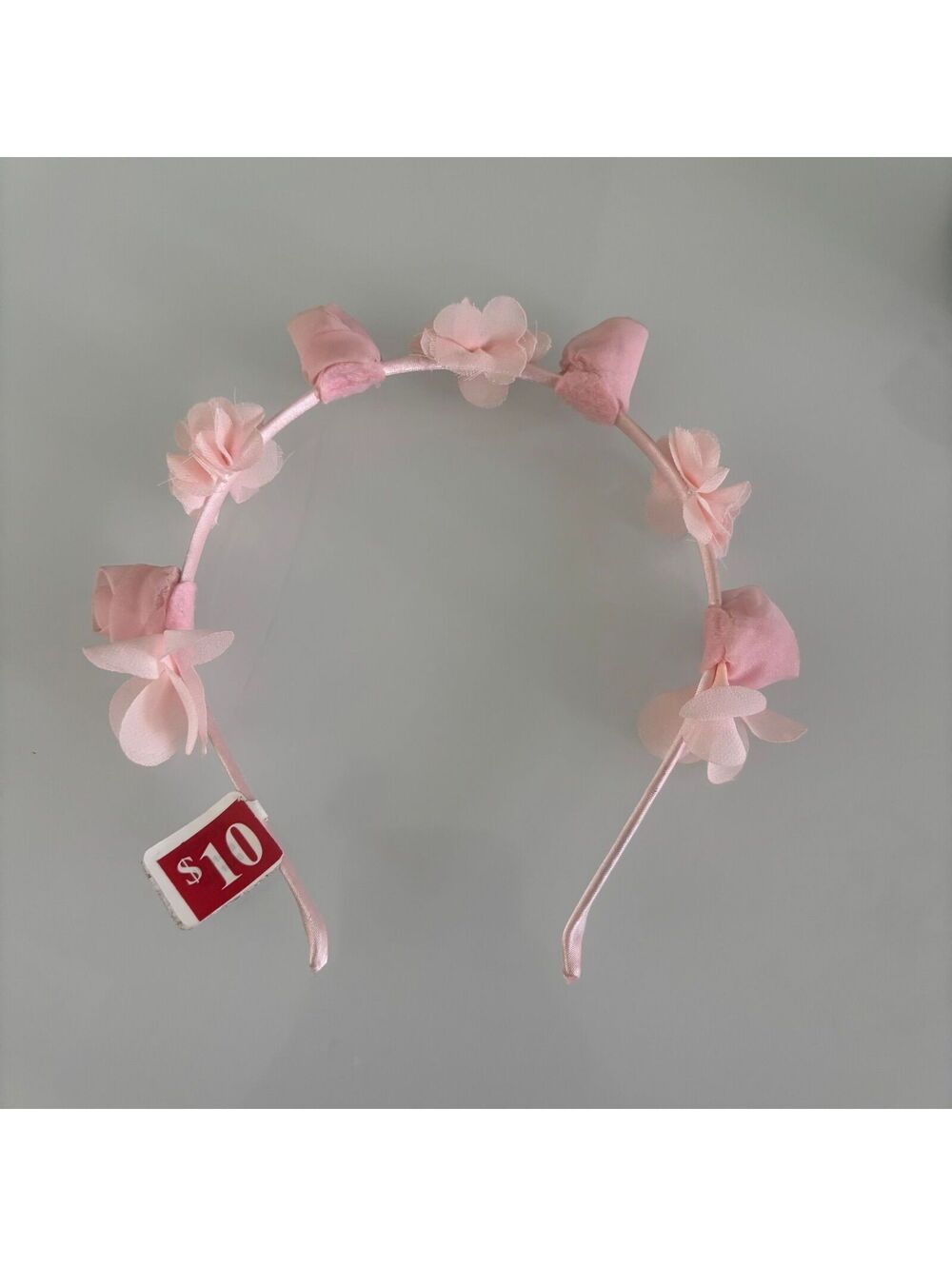 Claire’s Pink Floral Headband